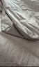 罗莱家纺纯棉床上四件套全棉被套床单床上用品 灰200*230 实拍图