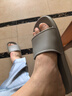京东京造【糖果拖】拖鞋男士防滑轻便情侣防臭浴室拖凉拖鞋水泥灰42-43 实拍图