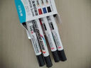 晨光（M&G）文具可擦白板笔 D10单头办公会议笔 易擦白板笔 (2黑 1蓝 1红) 4支/盒AWMY2208 实拍图