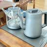 Bylure品牌纯钛烧水壶茶壶嵌入式茶台一体机全自动上水电热水壶煮茶壶 钛煮水壶+钛锅三件套 1.2L 实拍图