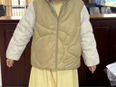 jnby by JNBY江南布衣童装冬羽绒服加厚保暖面包服连帽男女童儿童1N0C13270 287黄卡其 130 cm 实拍图