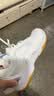李宁（LI-NING）羽毛球鞋全能王V男女同款减震训练鞋标准白AYTT001-5 白色 40码 实拍图