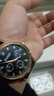【网红爆款】商务腕表石英运动表休闲皮带男女手表 黑色【升级】 实拍图