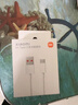 小米 原装USB-C数据线100cm 6A充电线白色 适配USB-C接口手机游戏机充电xiaomi红米redmi/k70 实拍图
