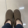 UGG秋季男女同款舒适纯色基础款短筒靴时尚休闲雪地靴1166732 DRKT | 深太妃糖棕色 37 实拍图