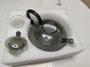 高茗鼠尾玻璃煮茶壶2025新款电陶炉煮茶器财鼠高档加厚茶水分离泡茶壶 财鼠壶【单壶】 550ml 实拍图