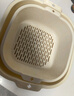 双枪双层洗菜盆沥水篮厨房家用塑料水果盘滤水淘菜洗菜篮子6件套 实拍图
