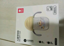 babycare儿童水杯婴儿学饮杯6个月以上宝宝水杯防摔水壶防呛 吸管杯洛克黄 实拍图