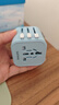飞利浦（PHILIPS）转换插头全球通用插座转换器多国旅行出国留学港澳日韩欧洲英美澳标多功能插座1013B蓝 实拍图