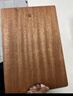 京东京造 菜板 砧案板切菜家用双面实木抗菌 【乌檀整木】40*27*2.5cm 实拍图