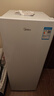 美的（Midea）136L立式家用冰柜风冷无霜全冷藏冷冻柜两用抽屉式冷柜一级能效节能小型冰箱BD/BC-136WEM国家补贴 实拍图