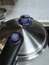 苏泊尔高压锅燃气快煮六重防爆304不锈钢压力锅电磁炉通用家用蓝眼系列 直径24cm【7.5L适合4-5人】 24cm 实拍图