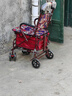 立道老年人推车可推可坐助力行走器可座代步车手推车出门方便小车神器 E4【新升级杆刹+驻刹】可折叠带脚踏四轮手扶椅 实拍图