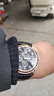 正品男士手表高档休闲石英表简约气质男表皮带高颜值罗马时尚腕表 军团款 实拍图