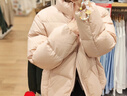 优衣库童装男童女童蓬松羽绒茄克外套夹克羽绒服25秋冬新款478148 10 水粉色 150 实拍图