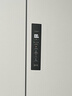 海尔（Haier）小红花516升594mm专业超薄零嵌十字四开门电冰箱家用一级能效BCD-516WGHTDB9GPU1国家补贴20% 实拍图