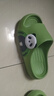 猪爸爸儿童拖鞋男童夏季新款家居室内防滑浴室洗澡可爱女宝宝凉拖鞋绿20 实拍图