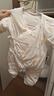 童泰新生婴儿衣服连体衣夹棉秋冬季0-6月初生宝宝纯棉加厚哈衣爬服 黄色暖阳 52cm (建议0-2个月身高50-55cm) 实拍图