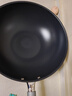 三禾0涂层炒锅无涂层不粘锅304钛不锈钢电磁炉通用炒菜锅32cmLC32S16 实拍图