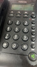 摩托罗拉（Motorola）电话机座机 蓝色背光 显示清晰 免提免打扰 桌墙两用 家用办公 有绳固定电话机 CT220黑色 实拍图