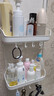 太力吸盘置物架厕所免打孔卫生间厨房置物架壁挂马桶上方浴室置物架 实拍图