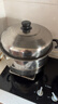 【大牌同款】不锈钢加厚蒸锅多层家用蒸锅电磁炉燃气灶炉具通用 【34cm】加厚双层蒸锅（5-6人用) 实拍图