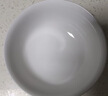 斯凯绨（Sky Top）米饭碗陶瓷小汤碗骨瓷纯白家用乔迁酒店餐具4.5英寸金钟碗4件套装 实拍图
