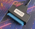 毕亚兹 USB3.0转SATA转换器硬盘转接线易驱线 2.5英寸硬盘盒转接头 笔记本电脑硬盘座 实拍图