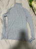 优衣库女装HEATTECH EXTRA WARM 混纺高领T恤/长袖 9%羊绒 478954 478954/03灰色 M 实拍图