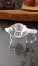 加厚耐热玻璃公道杯茶漏一体套装大号分茶特厚耐高温茶海过滤茶具 400ml四方公杯+鸭嘴不锈钢过滤 实拍图