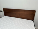 续写家具单双人实木床简约小户型家用卧室黑胡桃木1.5米稳稳床Pro-S 实拍图