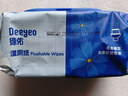 德佑湿厕纸金盏花款80抽 清洁湿纸巾厕所湿巾 温和亲肤无刺激 可冲散 实拍图