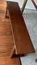 源氏木语实木长条凳北美黑胡桃木餐椅长板凳床尾凳家用简约长凳子 (橡木胡桃色)1.4米长条凳 实拍图