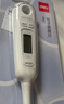得力(deli)直插探针式温度计 厨房食品温度计油温计婴儿奶温计水温计电子温度计 白色8897 实拍图