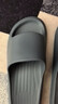 朴西香蕉船情侣凉拖鞋女浴室不易滑室内居家四季拖鞋男 深灰 44-45 实拍图
