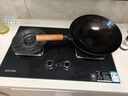 百得（BEST）华帝出品燃气灶煤气双灶具5.2KW定时可调底盘70%热效率天然气台式嵌入式炉灶JZT-QE600J 实拍图