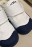 牧童幼儿园鞋春秋款室内鞋男童防撞学步鞋女宝宝小白鞋 海军蓝1 22 实拍图