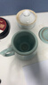 尚言坊汝窑茶杯办公会议个人泡茶杯茶水分离陶瓷生日礼物伴手礼男士专用 实拍图