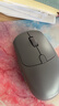方正（Founder）无线双模鼠标 人体工学设计 2.4G无线蓝牙 光学鼠标  适用于笔记本台式一体机【灰色】 实拍图