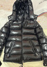 桐系蒙口大鹅冬季玛雅羽绒服男女新款加厚保暖短款面包服可拆帽防寒服 黑色（原版原标） L -2码（115-132斤） 实拍图
