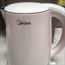 美的（Midea）电热水壶电水壶烧水壶双层防烫 0涂层 食品级304不锈钢1500W快速沸腾1.7L大容量 HJ1705 实拍图