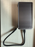绿联USB4硬盘盒M.2 NVMe移动硬盘盒 兼容雷电3/4同雷电速度40Gbps 适用苹果Macmini笔记本SSD外置固态 实拍图