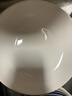洁雅杰陶瓷盘家用白瓷盘子8英寸中式釉下彩餐盘菜盘汤盘微波炉可用6只装 实拍图