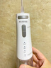 京东京造冲牙器便携式6支喷嘴 300ml大水箱洗牙器洁牙器水牙线牙齿冲洗器正畸预防牙结石生日礼物女士 实拍图