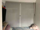 米囹折叠门蜂巢推拉隔断门厨房卫生间浴室隐形移门柜门阳台卧室伸缩门 全遮光-白色蜂巢帘+门框 实拍图