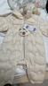 巴拉巴拉童装婴儿连体羽绒服轻薄羽绒服宝宝衣服2025冬装抱衣爬服男童女童 白色卡皮巴拉-白鸭绒 66 cm-充绒量33g 实拍图