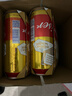 百威（Budweiser）淡色拉格啤酒 500ml*18听整箱装 经典纯生京东自营 实拍图