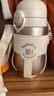 bebebus钻光儿童保温杯婴幼儿316l吸管宝宝水杯大容量保温壶学生500ml 实拍图