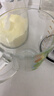 舒齐儿童牛奶杯学饮杯家用宝宝冲泡奶粉杯带刻度杯吸管带把玻璃水杯 实拍图