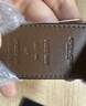蔻驰（COACH）【品牌直供】男士板扣双面宽版腰带皮带35MM黑色CQ013 实拍图